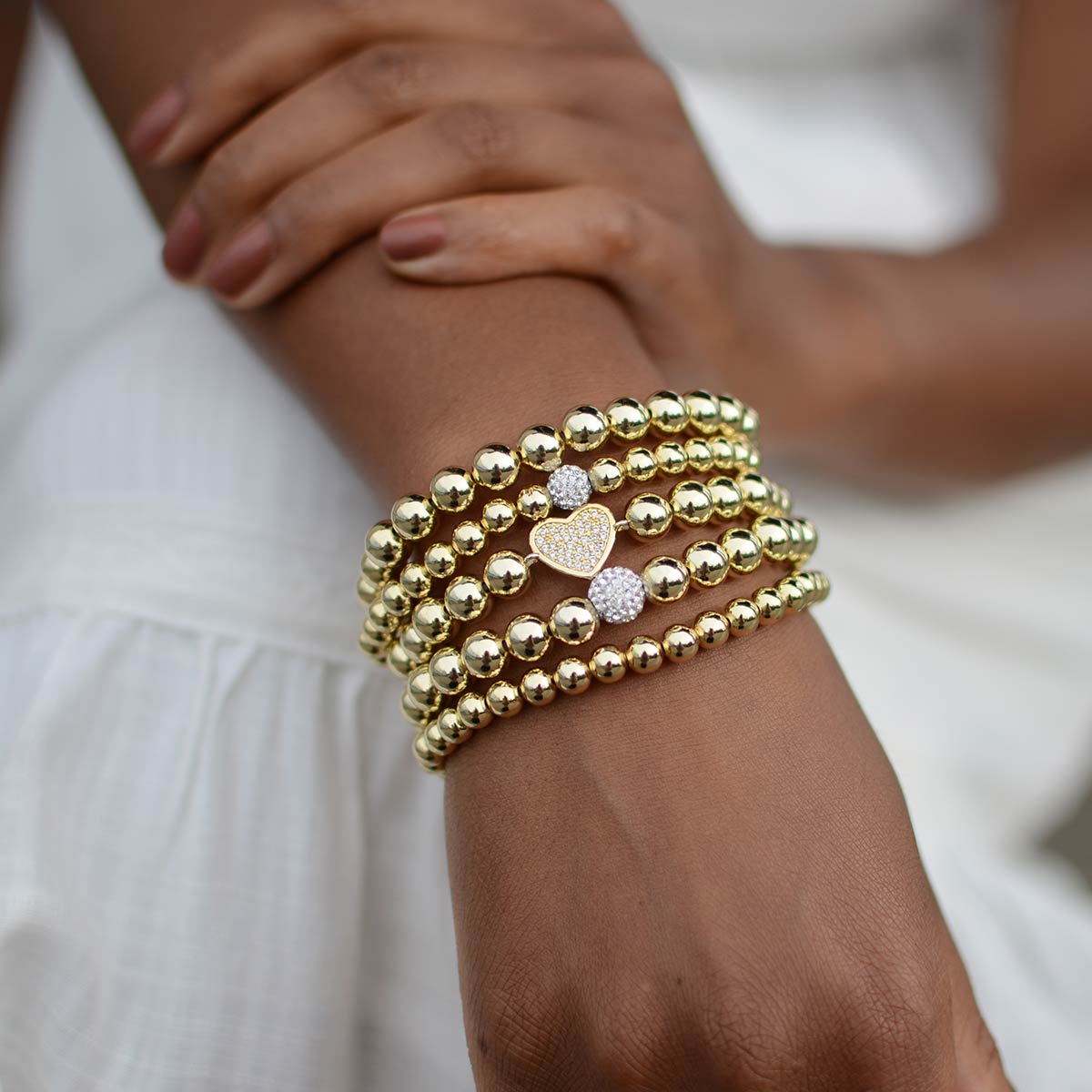You Are Gold Baby 5 Pc Bracelet Stack