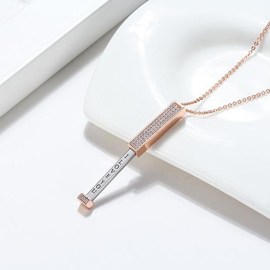 2 Sets of Secret Sentiments I Love You Pendant Necklace