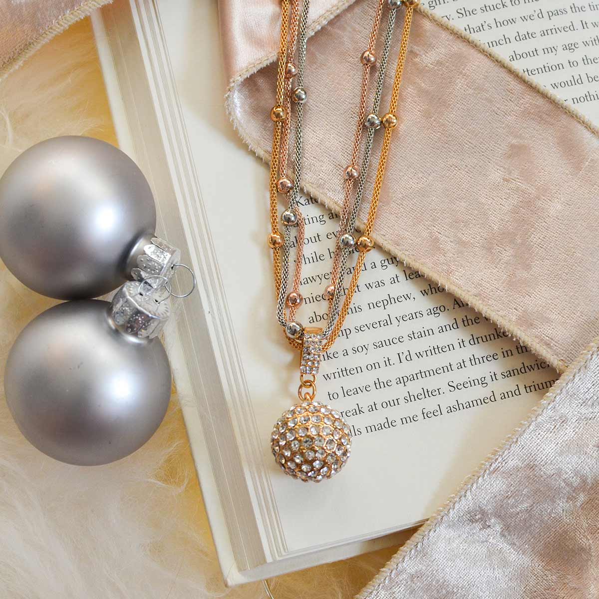 BUY 1 GET 2 FREE - Gold Ball Necklace