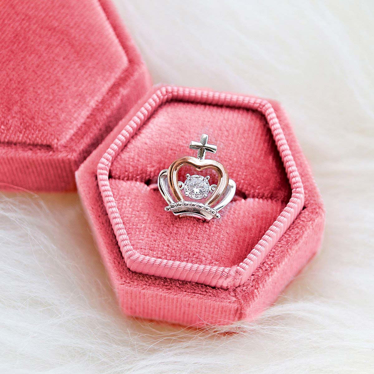 Luxe Crown Adjustable Ring