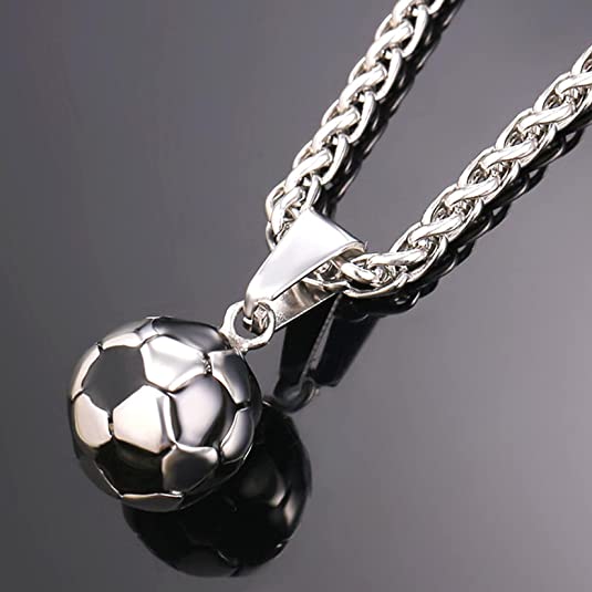 Lecciones de Vida de Futbol para mi Esposo - Football Necklace Gift Set
