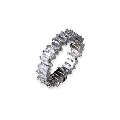 Baguette Crystal Ring
