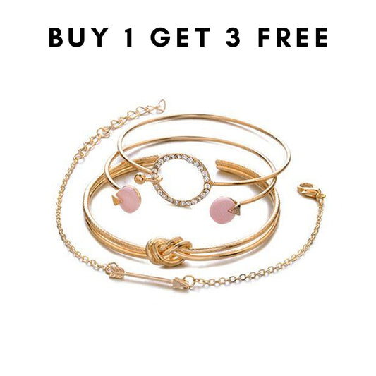 BUY 1 GET 3 FREE - Path of Life Bracelets Stack - 4pc