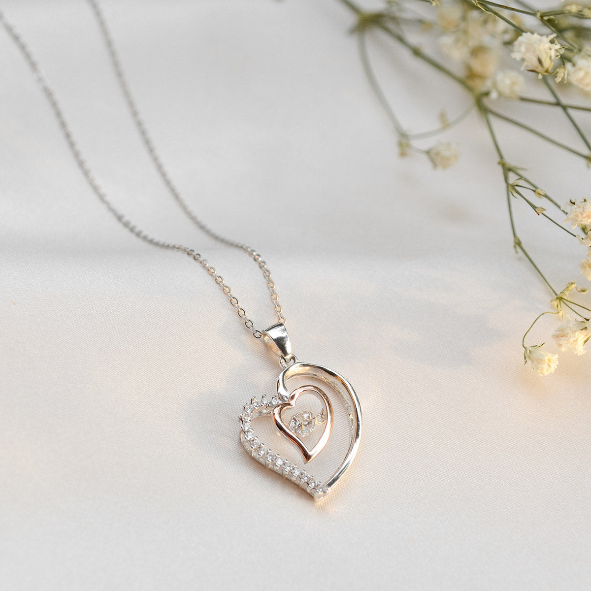 BUY 1 GET 1 FREE To My Badass Bestie - Luxe Heart Necklace Gift Set
