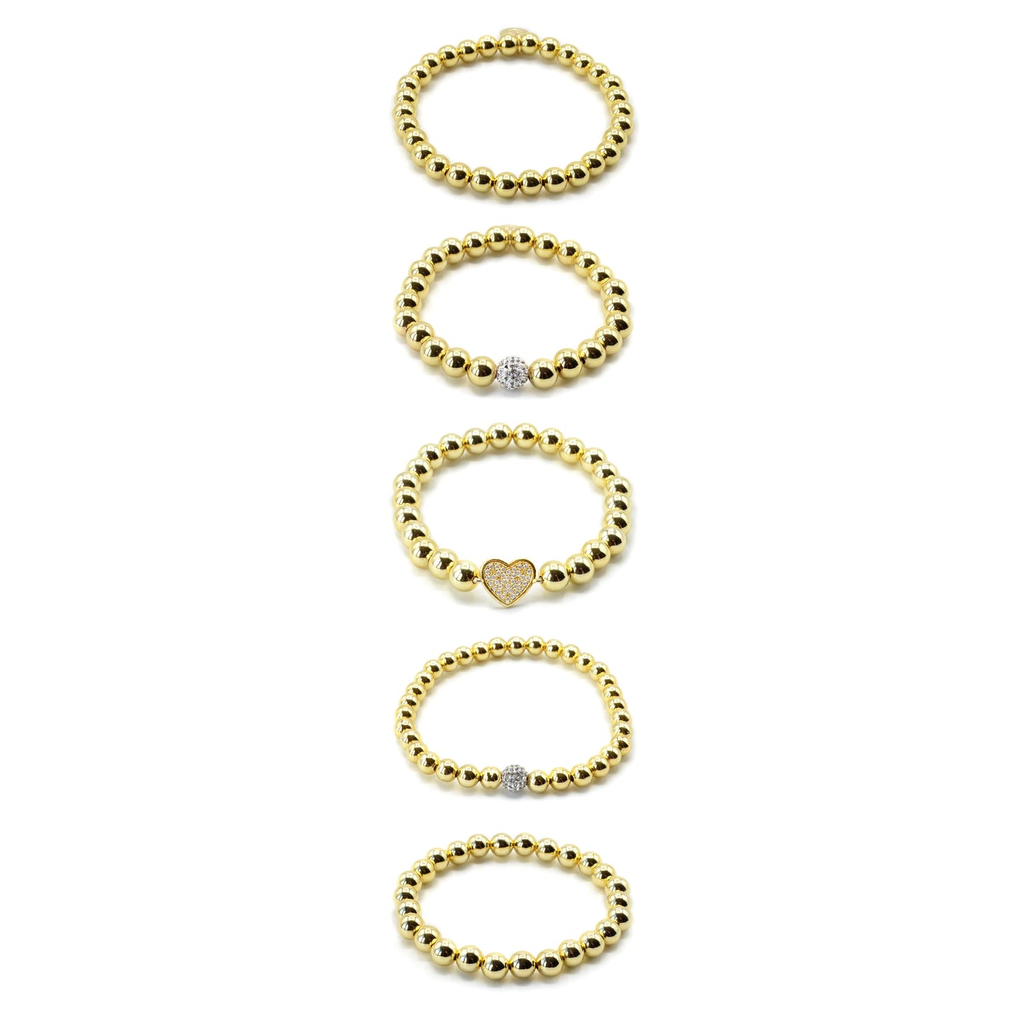 You Are Gold Baby 5 Pc Bracelet Stack